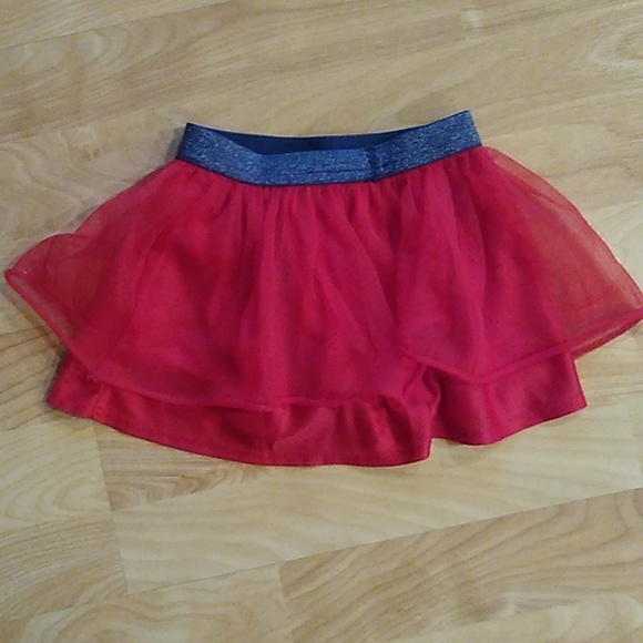 Red & Blue Tutu, Way to Celebrate Patriotic Sz 2T Fun Skirt - Picture 2 of 4